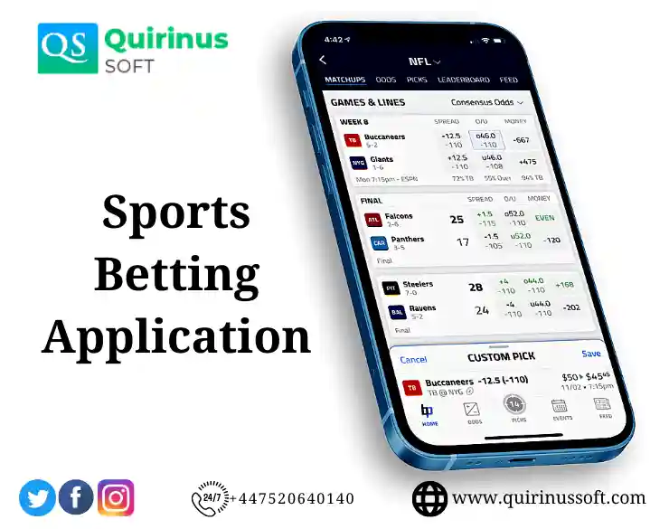 Sports betting application
